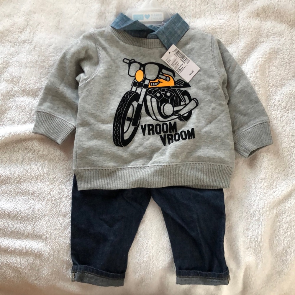 Childers Place 2 piece set 3-6 months Boy